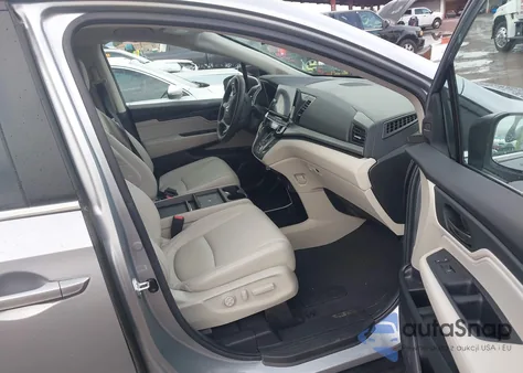 2025 Honda Odyssey Ex-L from USA, damaged, VIN 5FNRL6H66SB078989